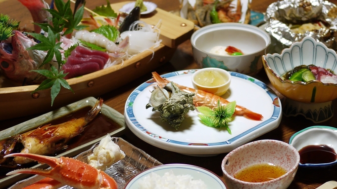 ★贅沢★【舟盛刺身5種付】13，000円磯料理十品プラン！波止場苑といえば魚料理！＜現金特価＞